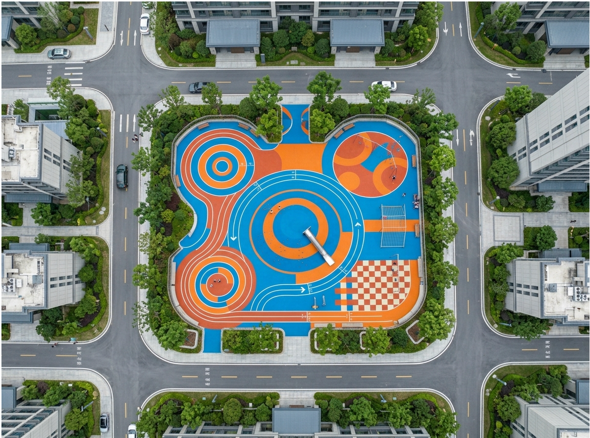 鄂州市EPDM塑胶跑道EPDM塑胶跑道 - 厂家